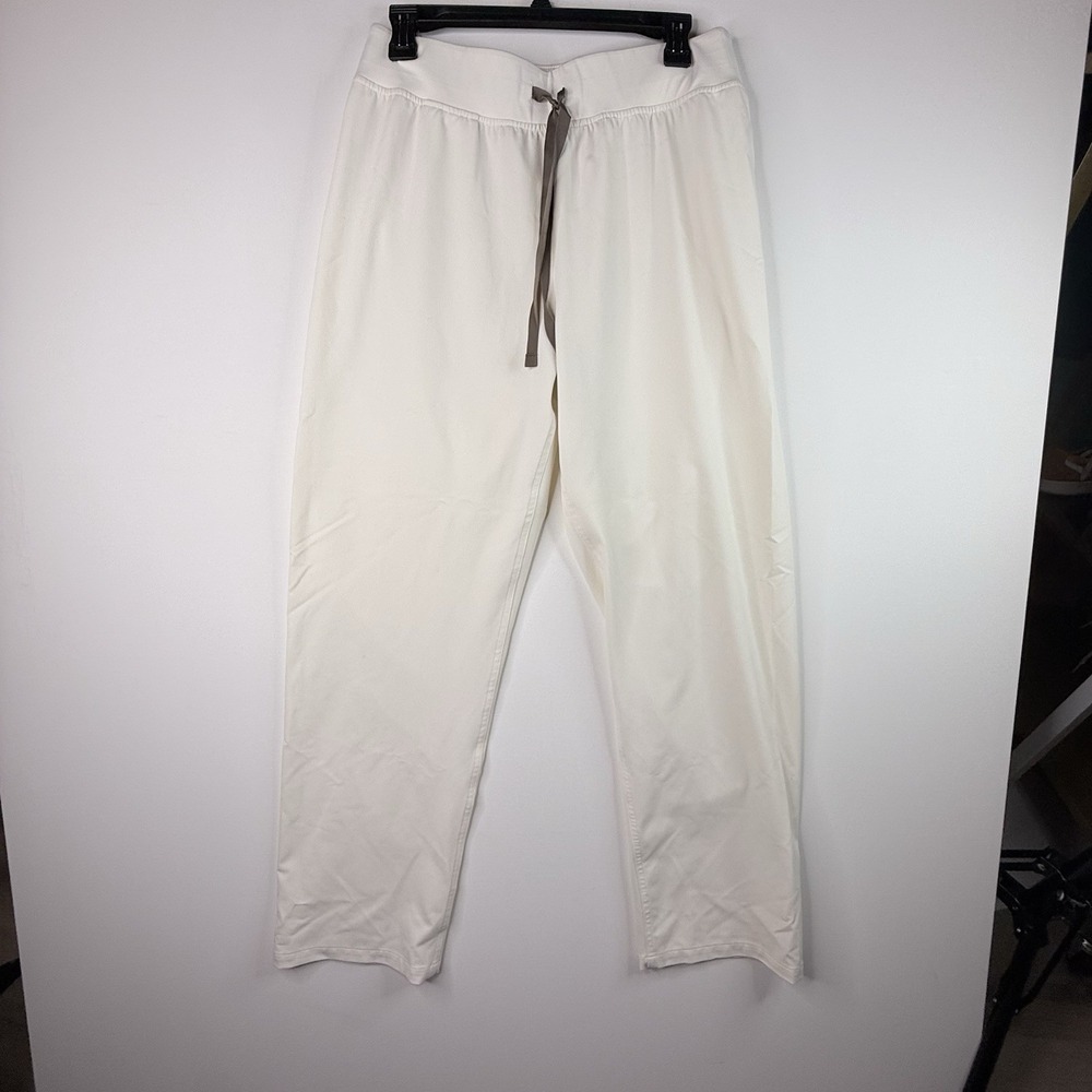 Figs Women's Large Off White Scrub Pants Technical Collection Large
